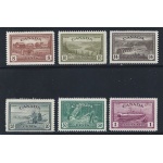 1946 CANADA - SG 401/406 Economia di Pace 6 valori  MLH/MNH */**