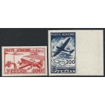 1948 FEZZAN, PA n° 1/2  NON DENTELLATI  MLH/*