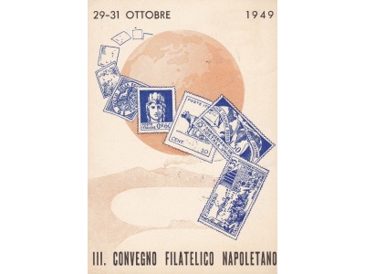 1949 Repubblica, 3° Convegno Filatelico napoletano