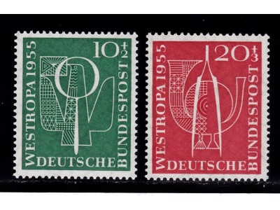 1955 GERMANIA  - n°   93/94   MNH/**