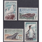 1960 TAAF, ANTARTICO FRANCESE - Dallay 16/19  MNH/**