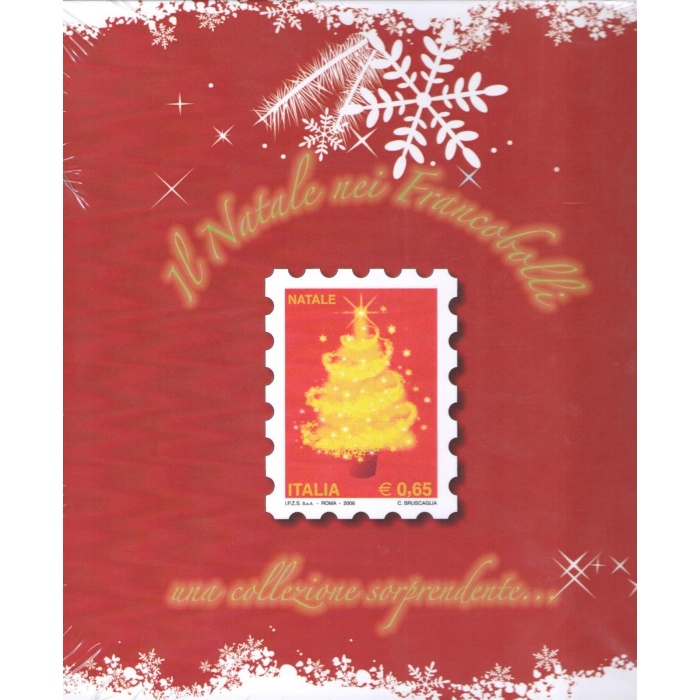 1970-2013 Italia - Repubblica , Tutti i francobolli di Natale comprensivi di album per contenerli, MNH**