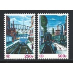 1985 Belgio - TR459/460  2 valori  MNH/**