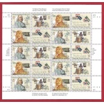 1993 Stati Uniti ,Museo Postale n.  2505/2508 FOGLIO MNH/**