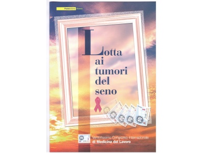 2006 Repubblica Italiana Folder Francobolli Lotta ai Tumori del Seno MNH**