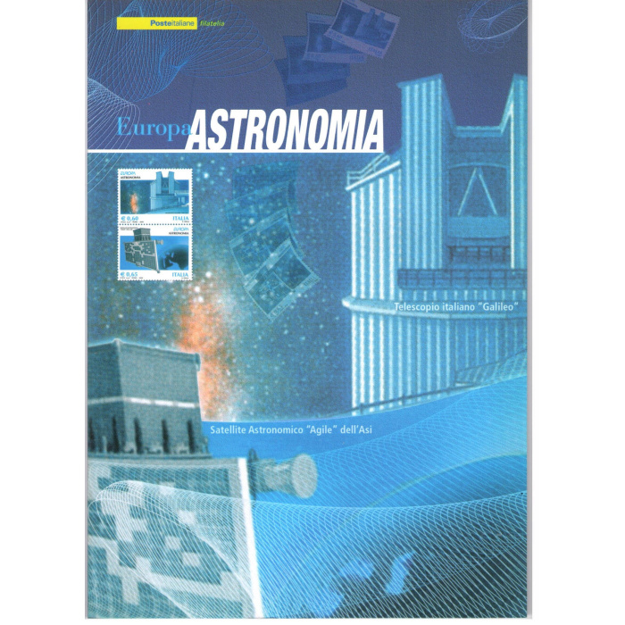 2009 Italia - Repubblica , Folder - Astronomia n° 195 MNH**