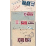 1930/40 - Romania, Lotto di 8 buste del periodo indicato