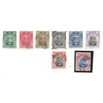 1904-29  SOUTHERN RHODESIA - SG n° 9 10d.+ low values USED