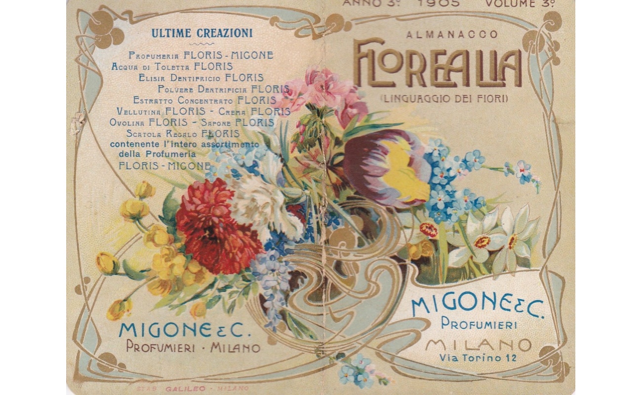 1905 MIGONE & C. - FLOREALIA LINGUAGGIO DEI FIORI