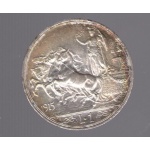 1915 Vittorio Emanuele III 1 Lira Quadriga Briosa SPL+++