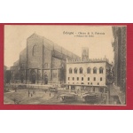 1920 BOLOGNA, San Petronio e Palazzo dei Notai VIAGGIATA
