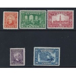 1927 CANADA - SG 266/270 60° Confederazione 5 valori  MLH*