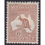 1929 AUSTRALIA - SG 107 6d. MLH/*