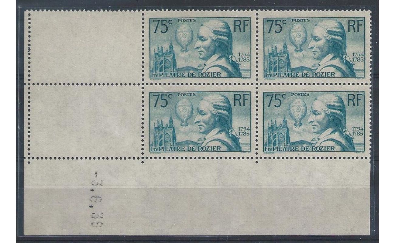1936 FRANCIA, n. 313 MNH** COIN DATES