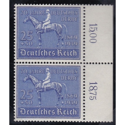 1939 Germania , n° 636  coppia  MNH/**