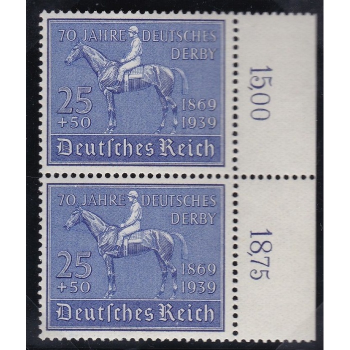 1939 Germania , n° 636  coppia  MNH/**