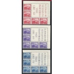1939 Italia - Regno - n. 449/451 Ferrovie MNH**  Blocco angolare