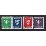 1940 NORVEGIA -  ,  n° 203/206  4 valori   MNH/**