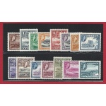 1953-62  ANTIGUA - Stanley Gibbons n.  120a/134 - Ordinaria 15 valori - MNH**