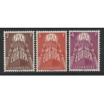 1957 LUSSEMBURGO  - n° 531/533  3 valori  MNH/**
