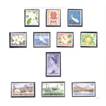 1963 COOK ISLANDS -  SG 163/173 11 val  MNH**