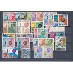 1967 EUROPA CEPT , annata completa , francobolli nuovi , 19 paesi 39 valori , MNH**