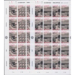 1987 EUROPA CEPT  Guernsey 2 Minifogli "Architettura Moderna" MNH**
