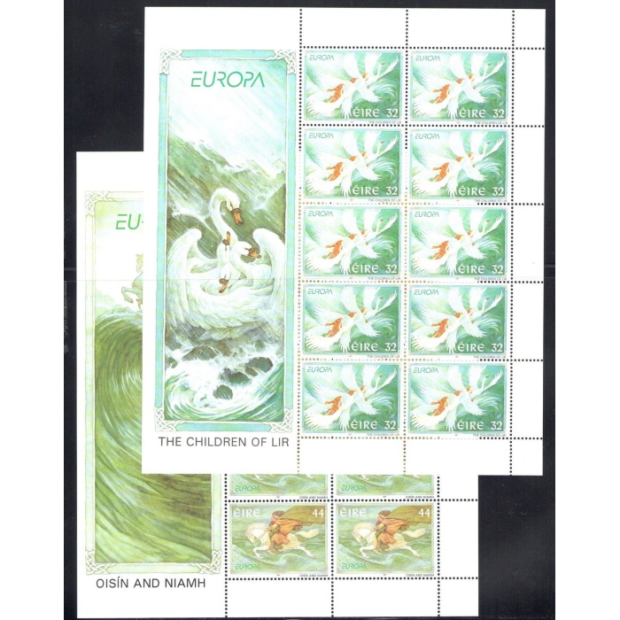 1997 EUROPA CEPT Irlanda 2 Minifogli di 10 valori MNH**