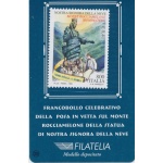 1999 Italia - Repubblica , Tessera Filatelica Ns Signora della Neve 0,41€
