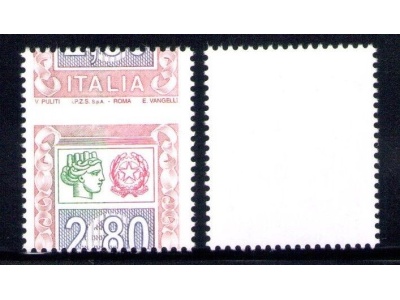 2004 Repubblica Italiana, 2.80€ Alti valori scritta Italia in alto n° 2776 Ba