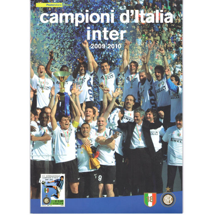 2010 Italia - Repubblica , - Folder -Inter Campione d'Italia n. 229 MNH**