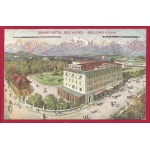 Cartolina - Grand Hotel des Alpes Belluno - non viaggiata